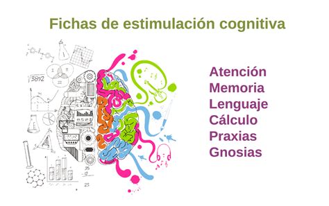 Descarga más de 20 fichas de estimulación cognitiva。